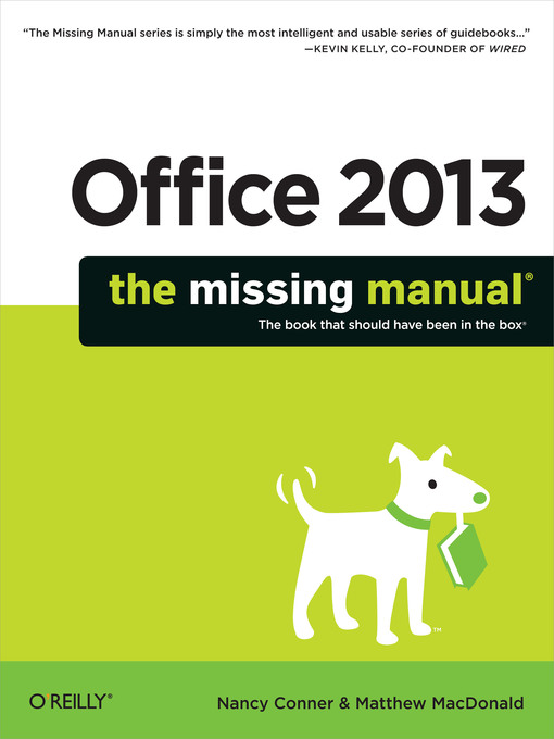 Title details for Office 2013 by Nancy Conner - Available